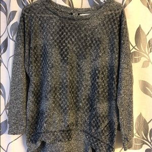 Grey long sleeve top